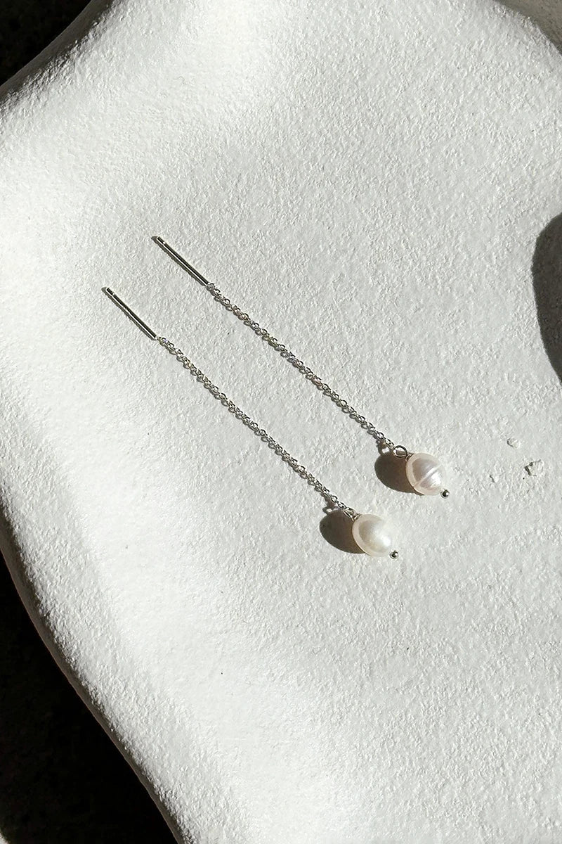 Orecchini Bahama Thread - Argento Sterling