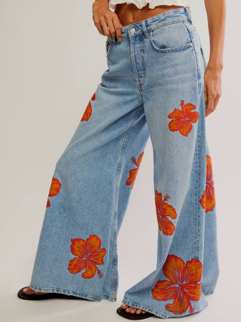 Palisades Jeans mat breede Been