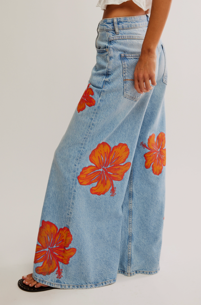 Palisades Jeans mat breede Been