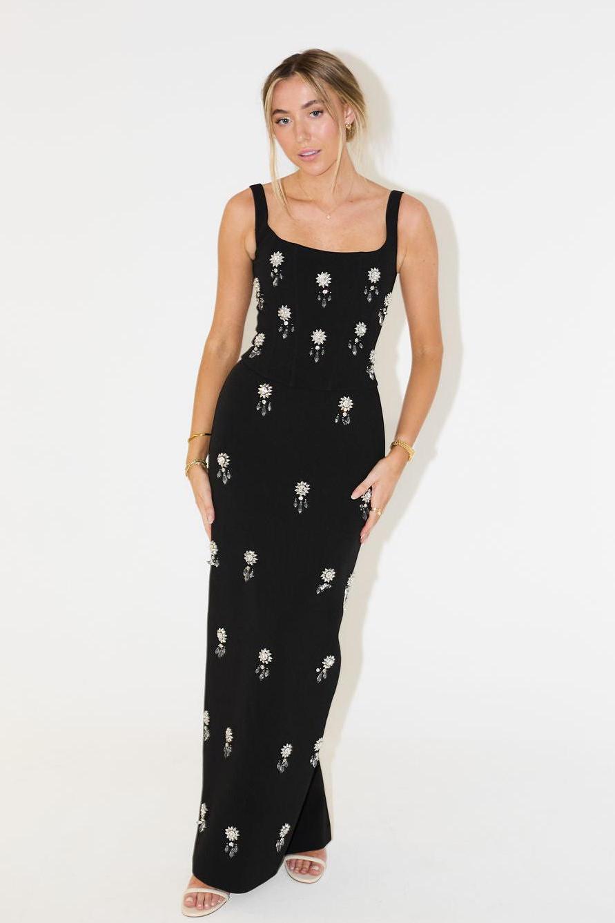 Rochie maxi slip cu un umăr Lucinda