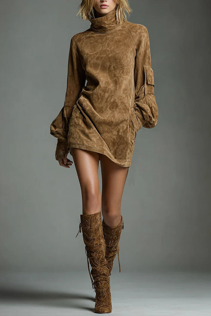 Grace Floral Appliqué Kortärmad midiklänning