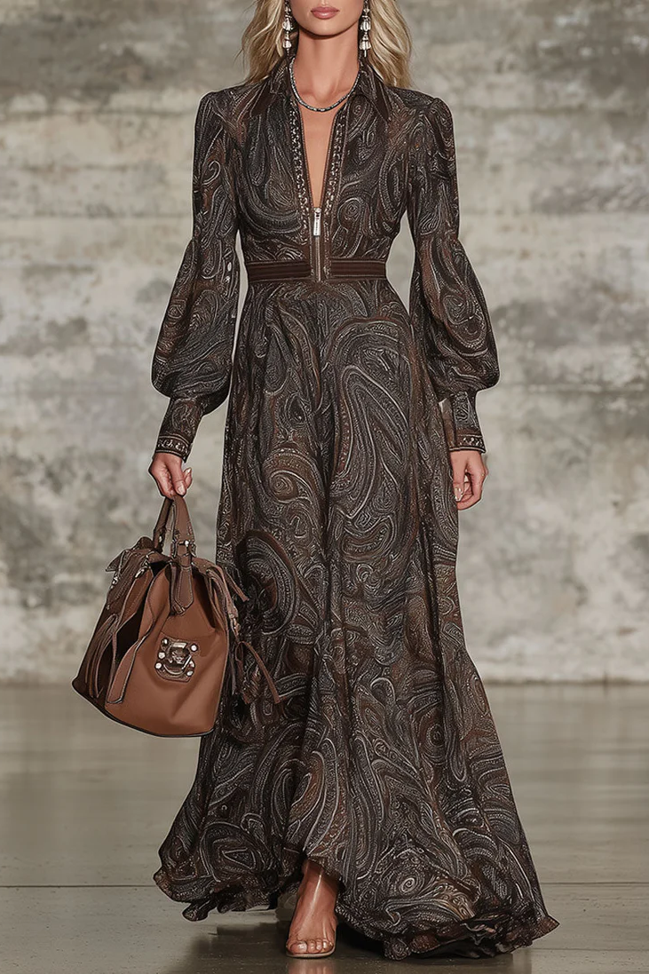 Grace Floral Appliqué Kortärmad midiklänning