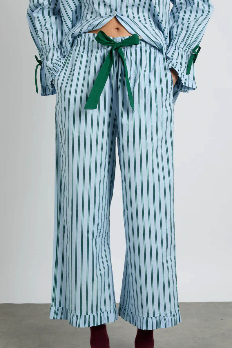 Barbara Pj Set- Niebieski Pasek