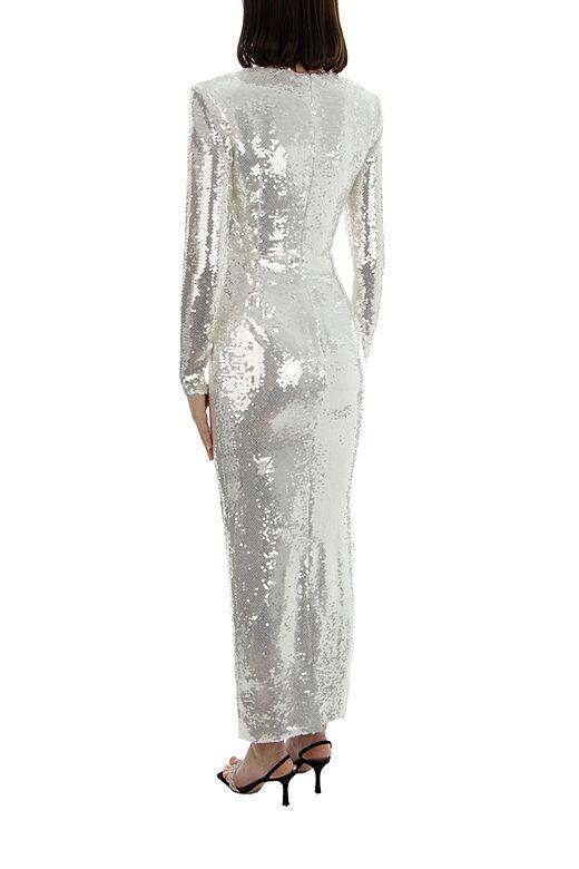 Cathy Blummen Sequins Midi Kleed
