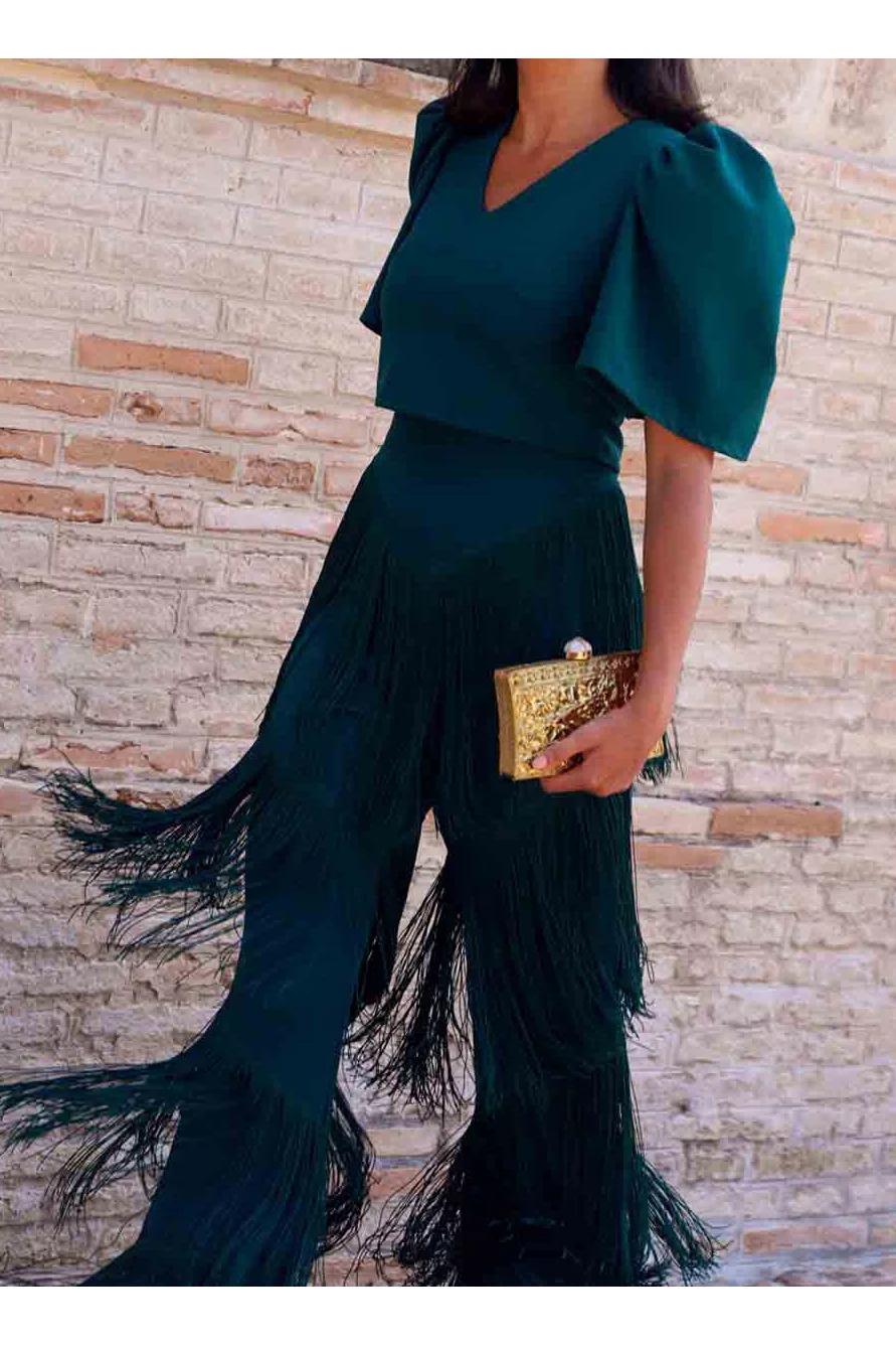Fringe Pants Set