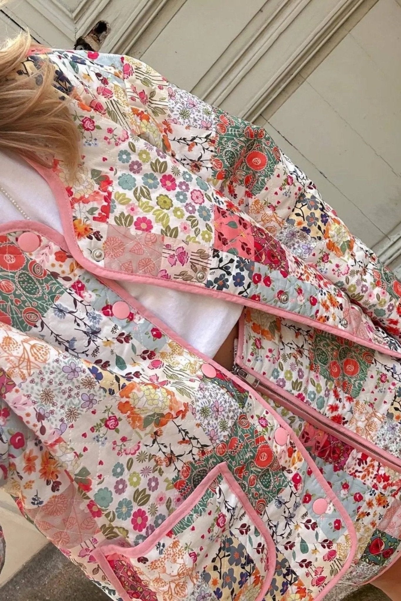 Σετ καπιτονέ στάμπα Dana