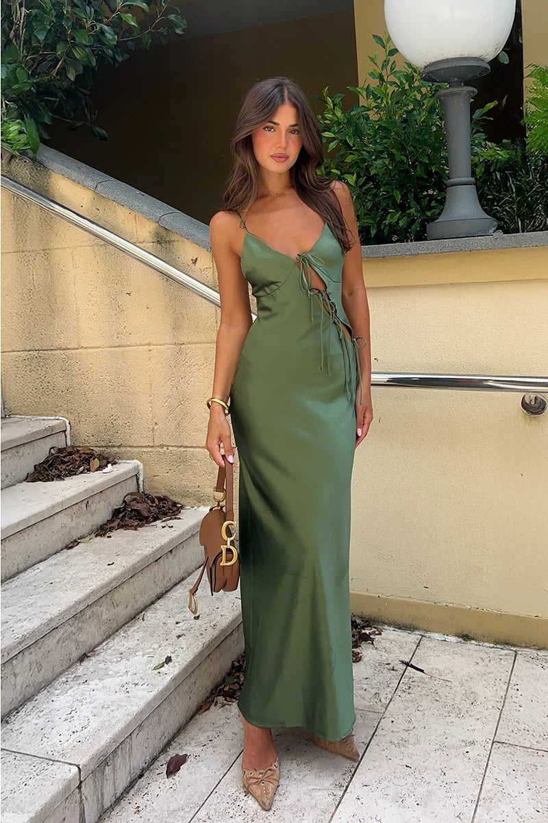 Isadora Maxi Dress - Olive Isadora Maxi Dress - Olive