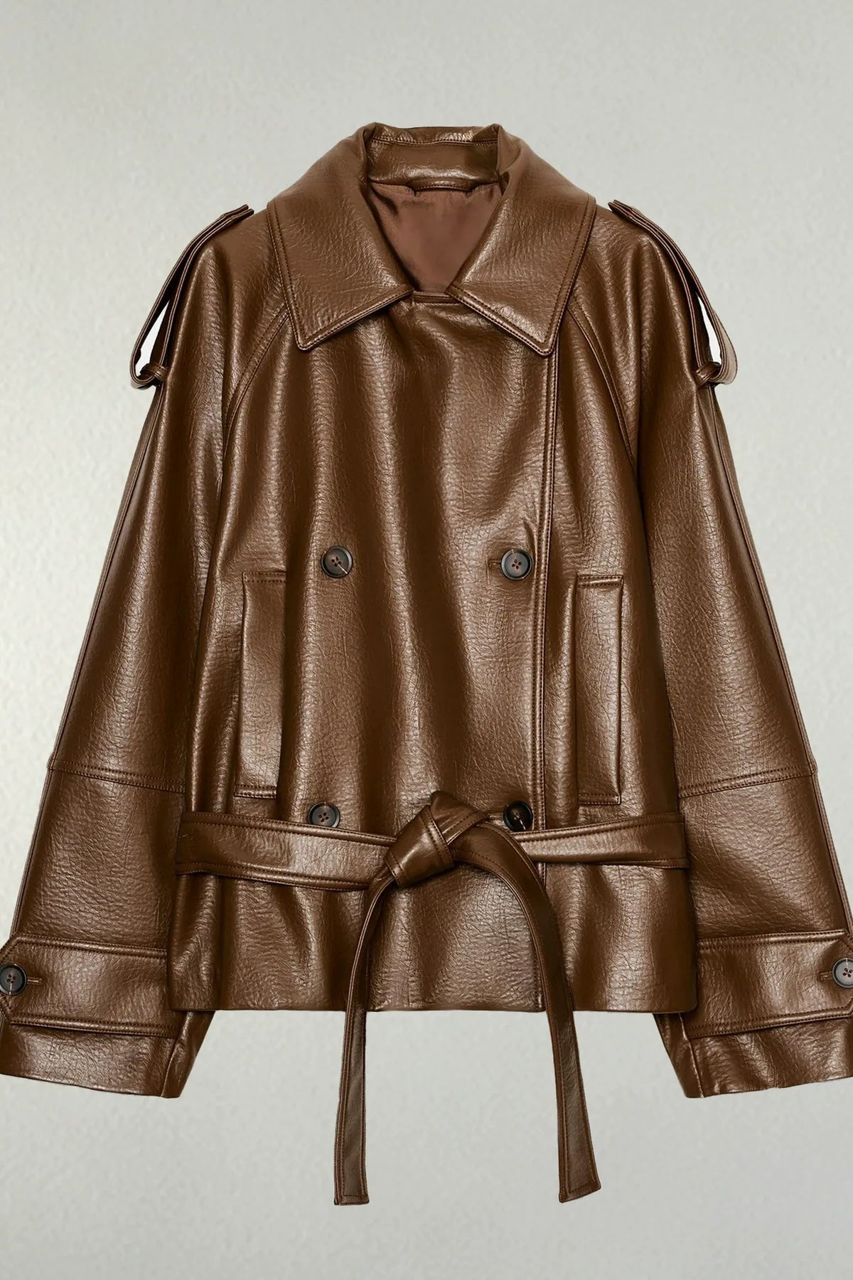 Chaqueta americana de corazón con flecos color borgoña