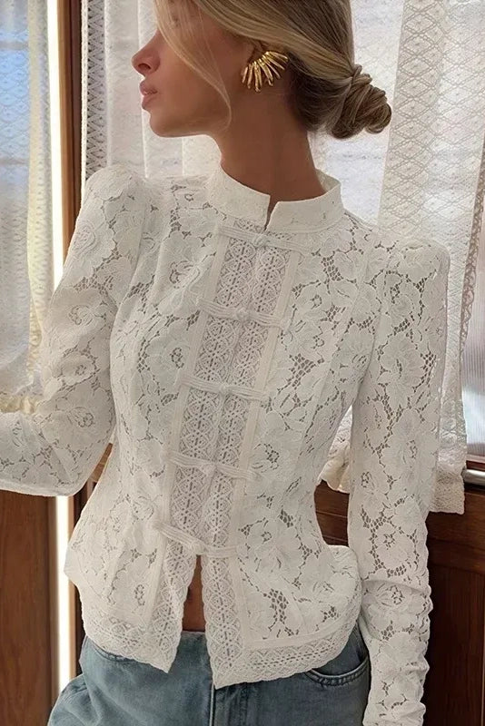 Vintage Print Blumme-Schichten-Fransel-Maxi-Jupe