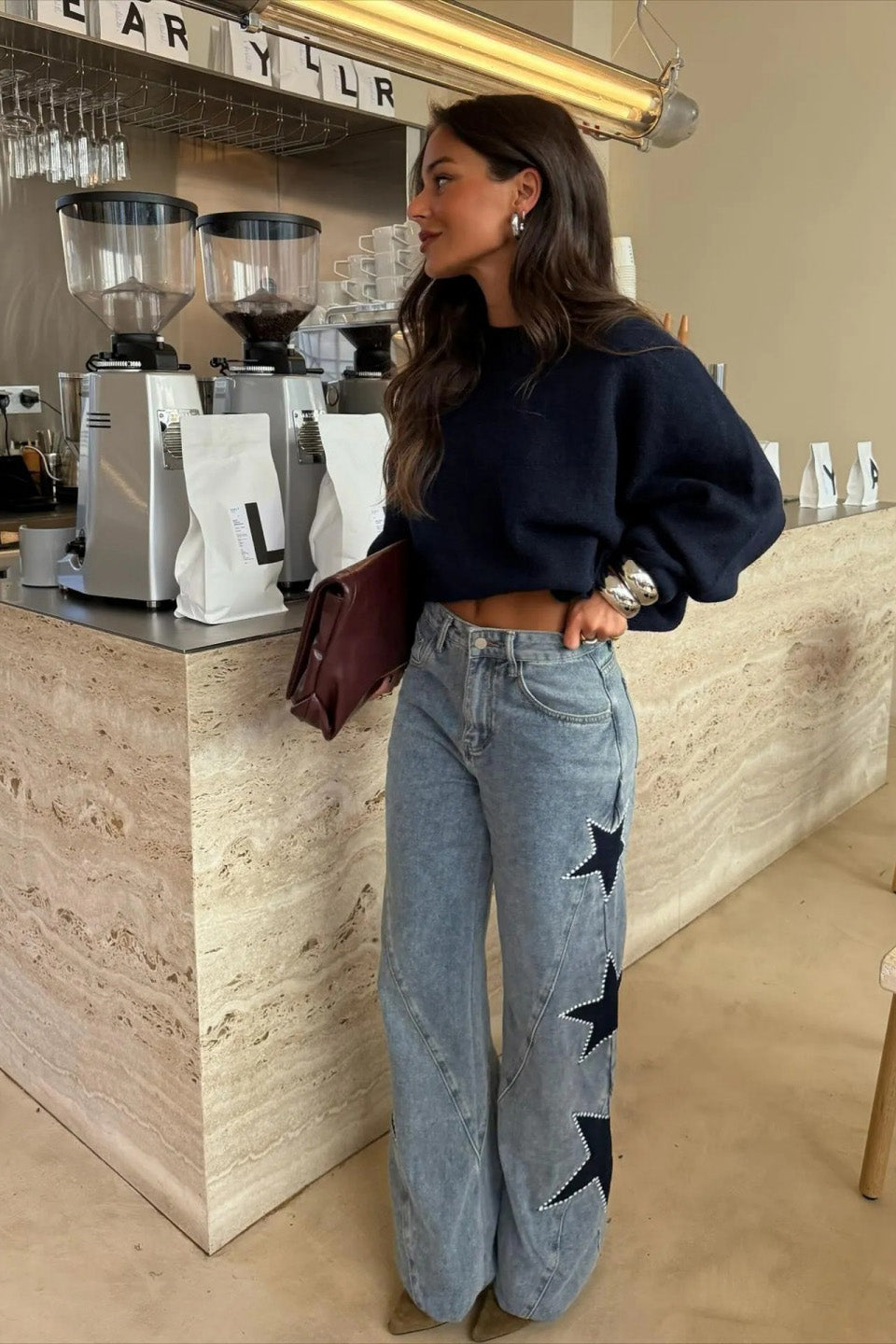 Casual Star Straight Jeans