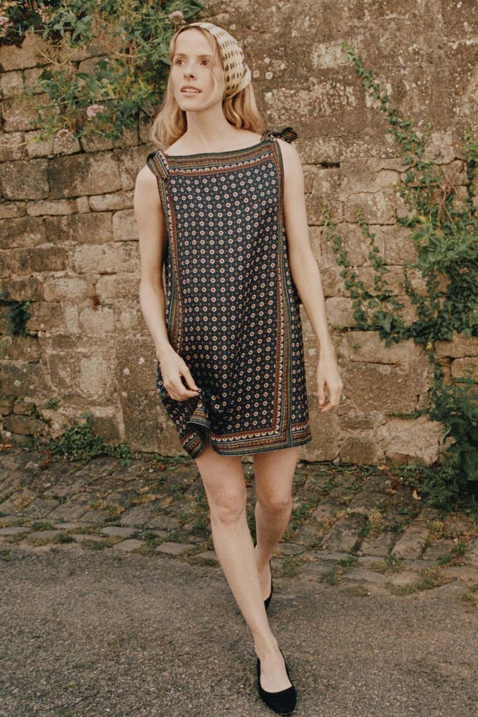 Montmartre Foulard Mini Dress