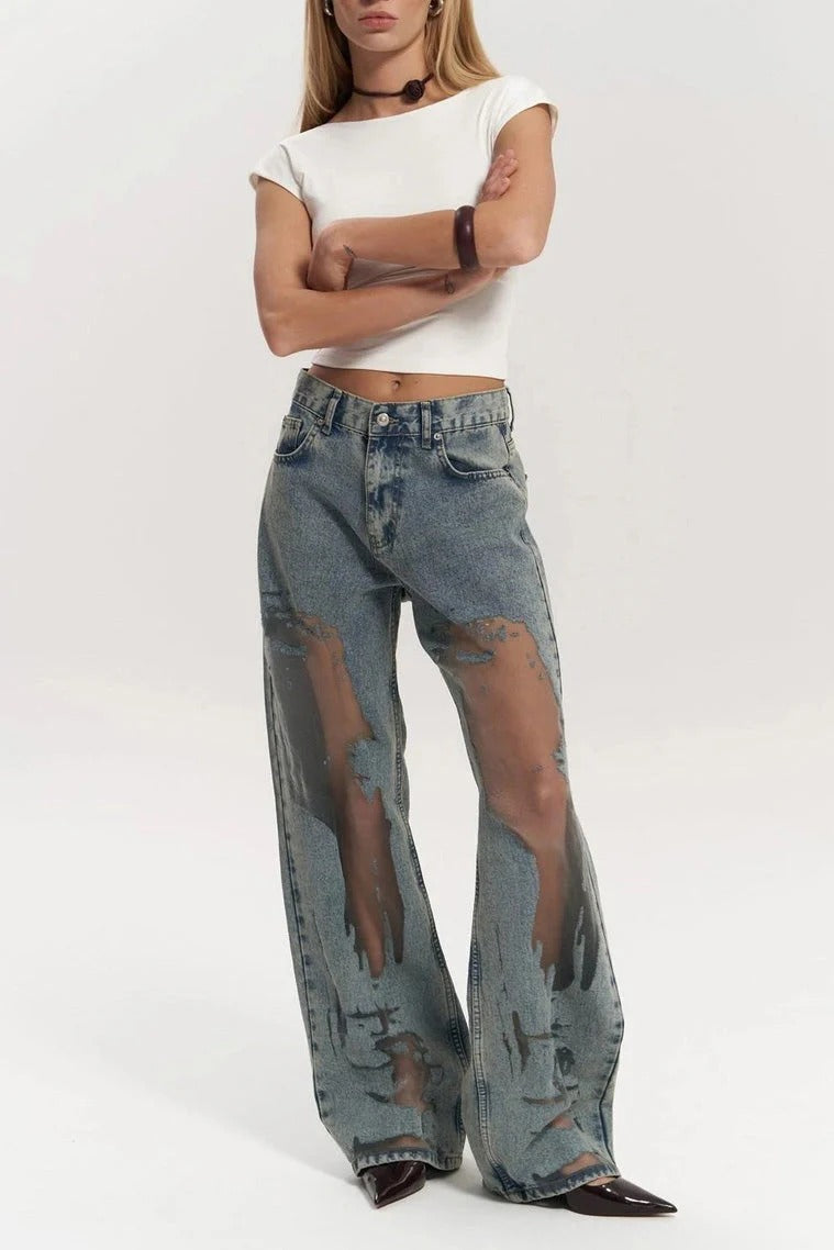 Jeansy Trixie Blue Transparent
