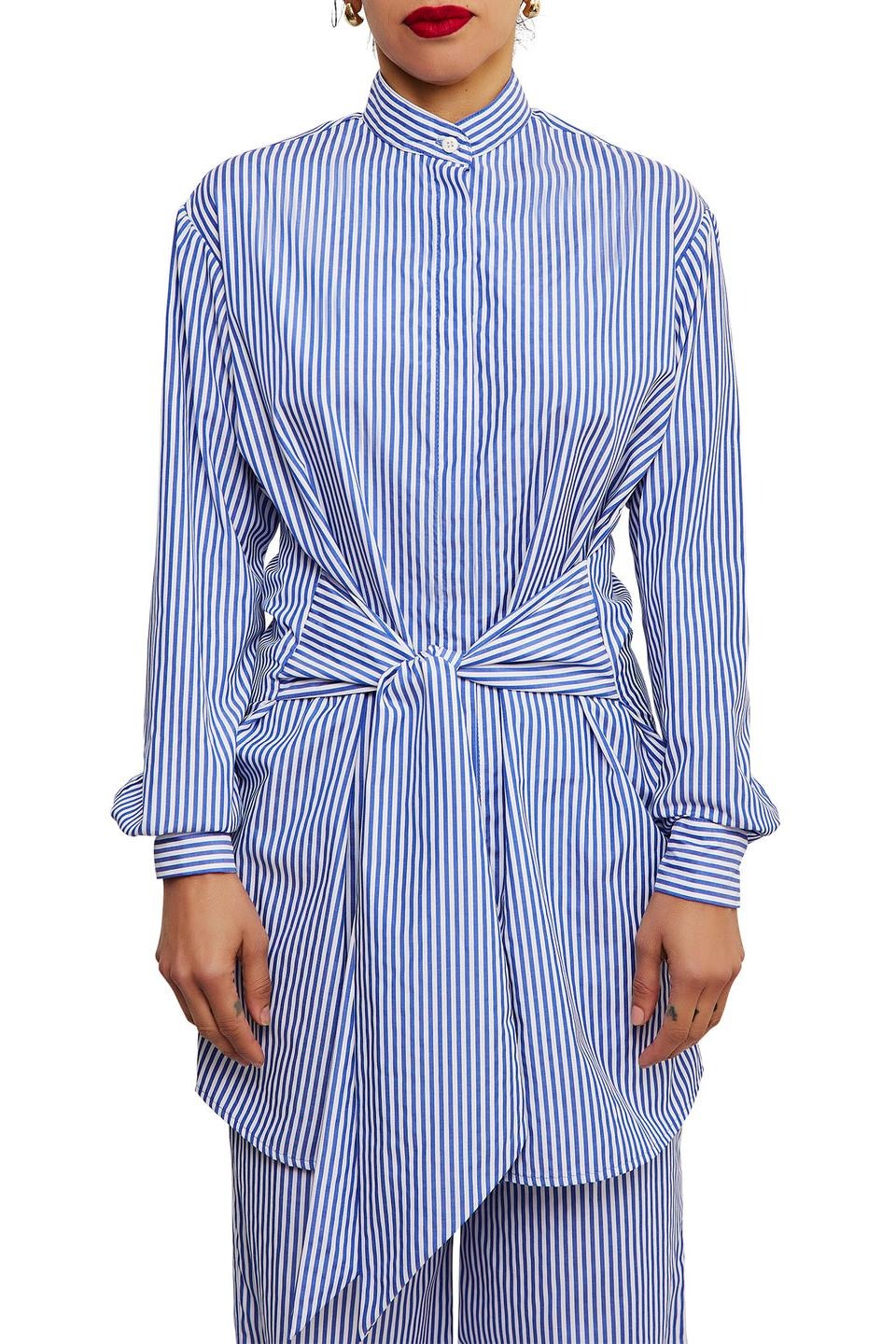 Maglione da donna con taglio sagomato in color latte
