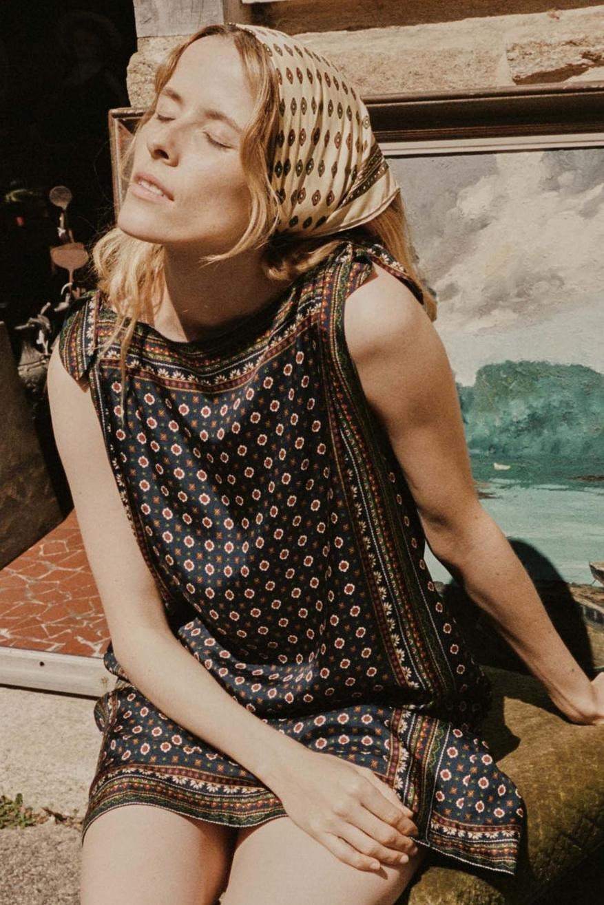 Montmartre Foulard Mini Dress