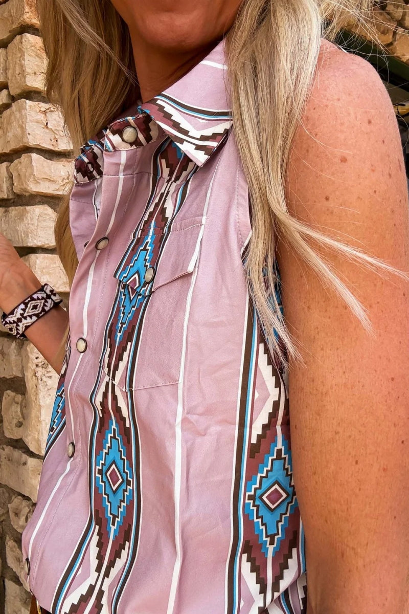 The Anson Aztec Button Down