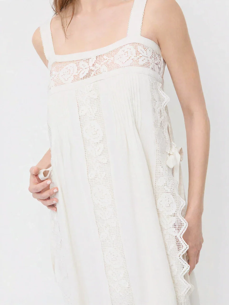 Belle Gradient Plisséiert Maxi Kleed
