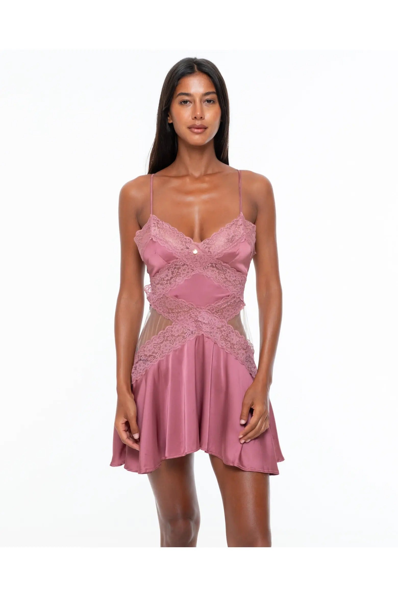Belle Maxikleid mit Farbverlauf und Falten