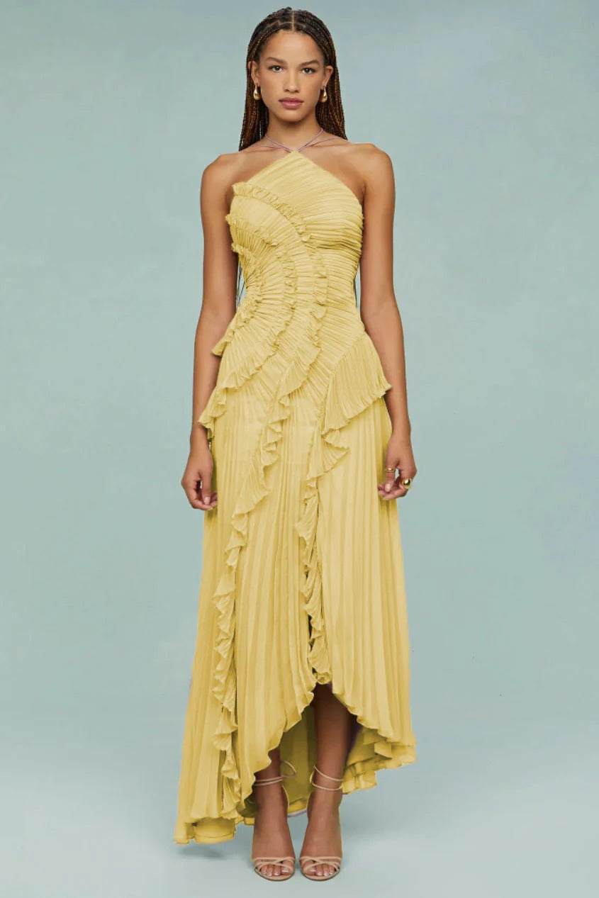 Ocean Whirlpool Maxi Dress