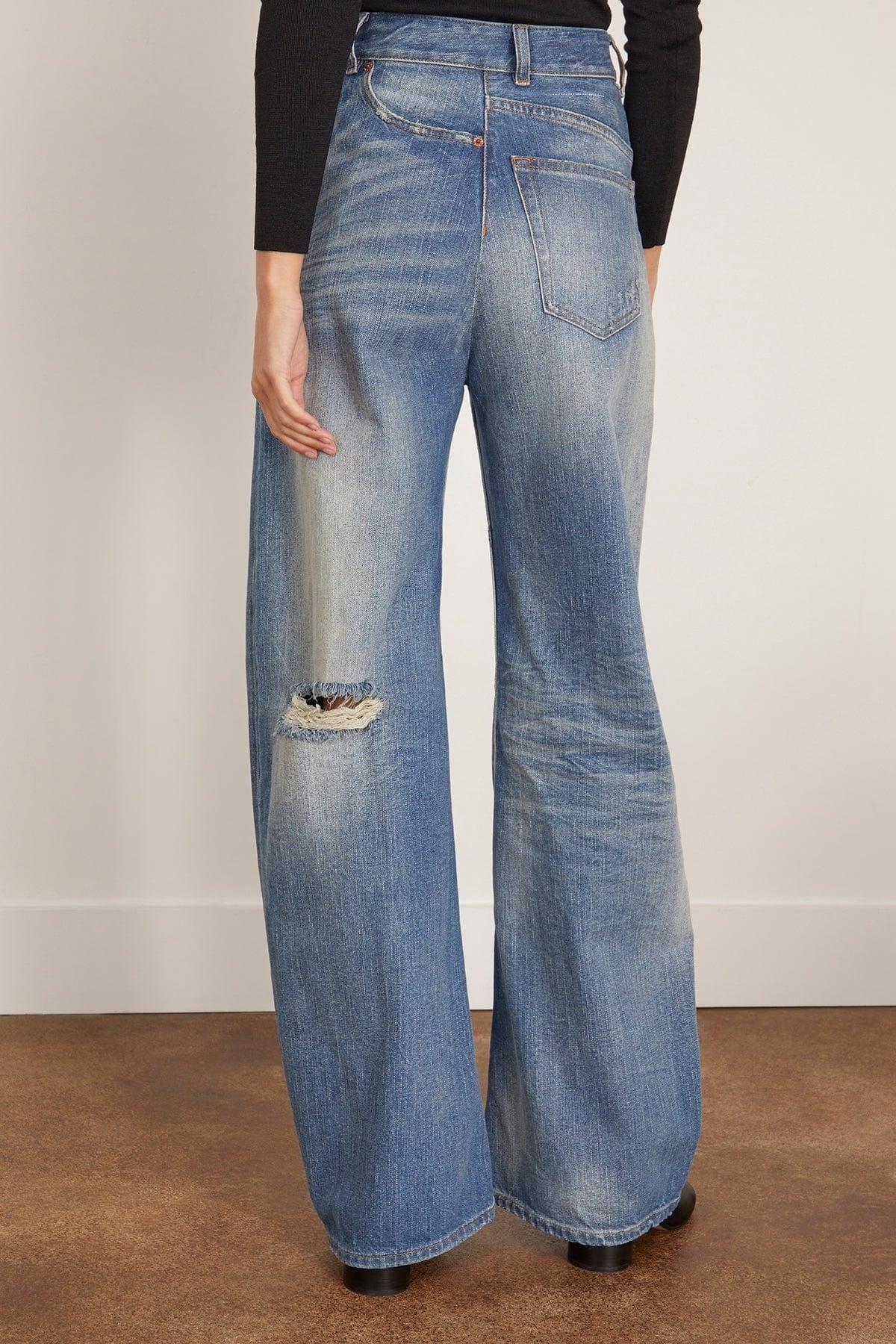 Pantaloni din amestec modal cu cravată în față Grenada