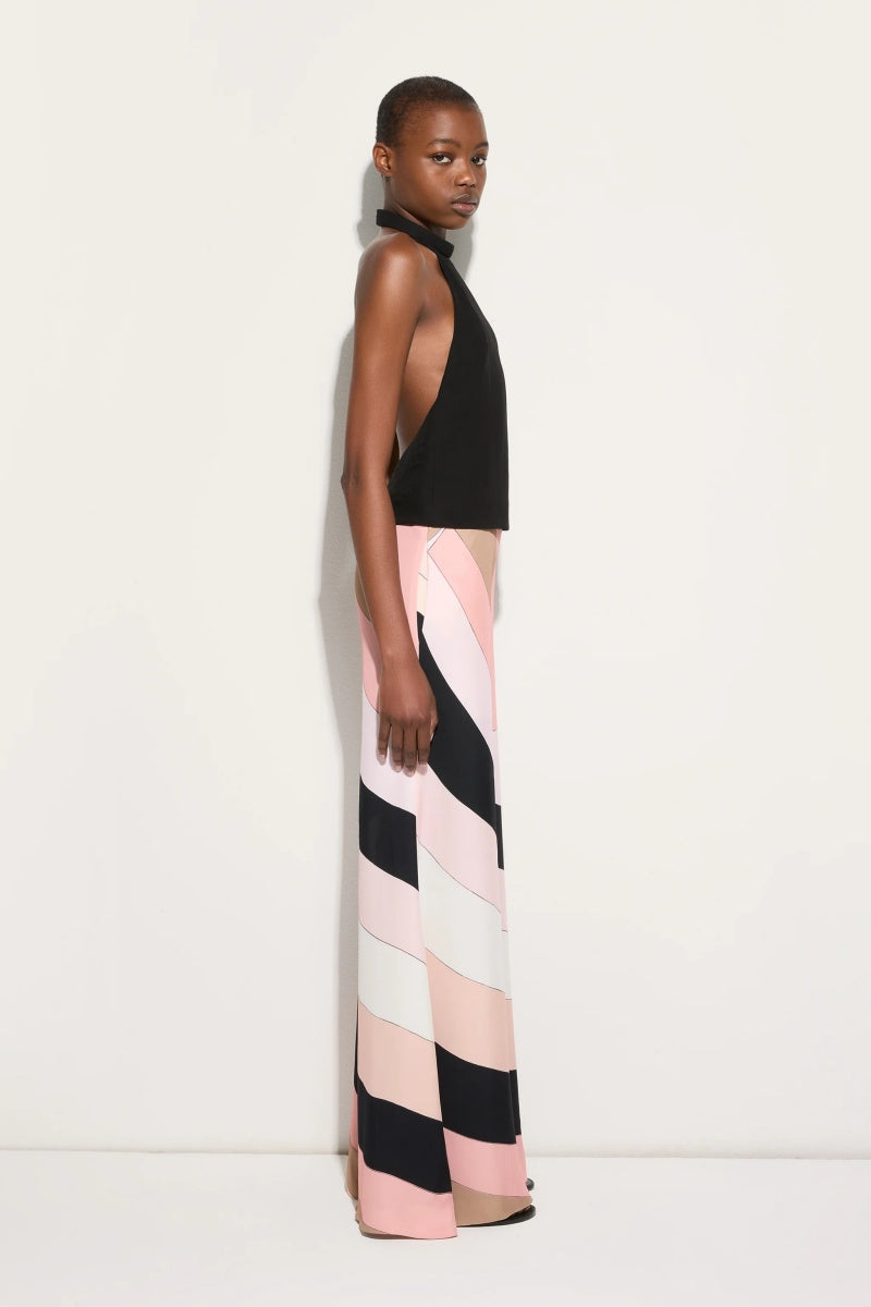 Summer Sexy Slim Backless Printed Jumpsuit