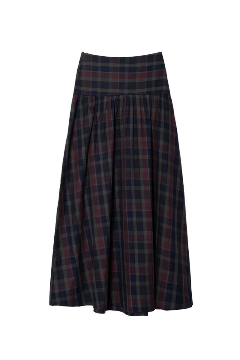 Classic Plaid Skirt Set