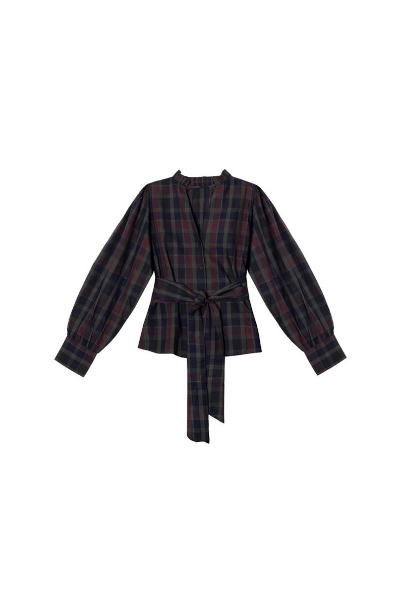 Classic Plaid Skirt Set
