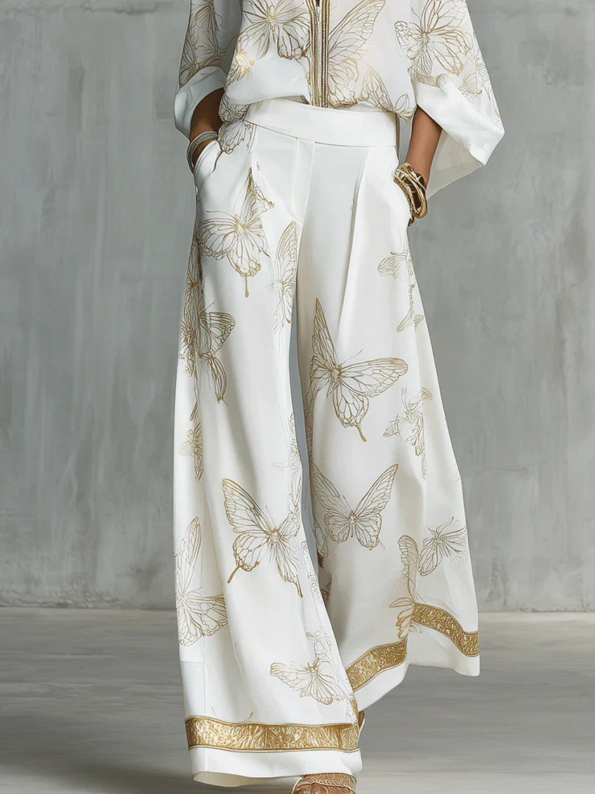 Belle Gradient Plisséiert Maxi Kleed