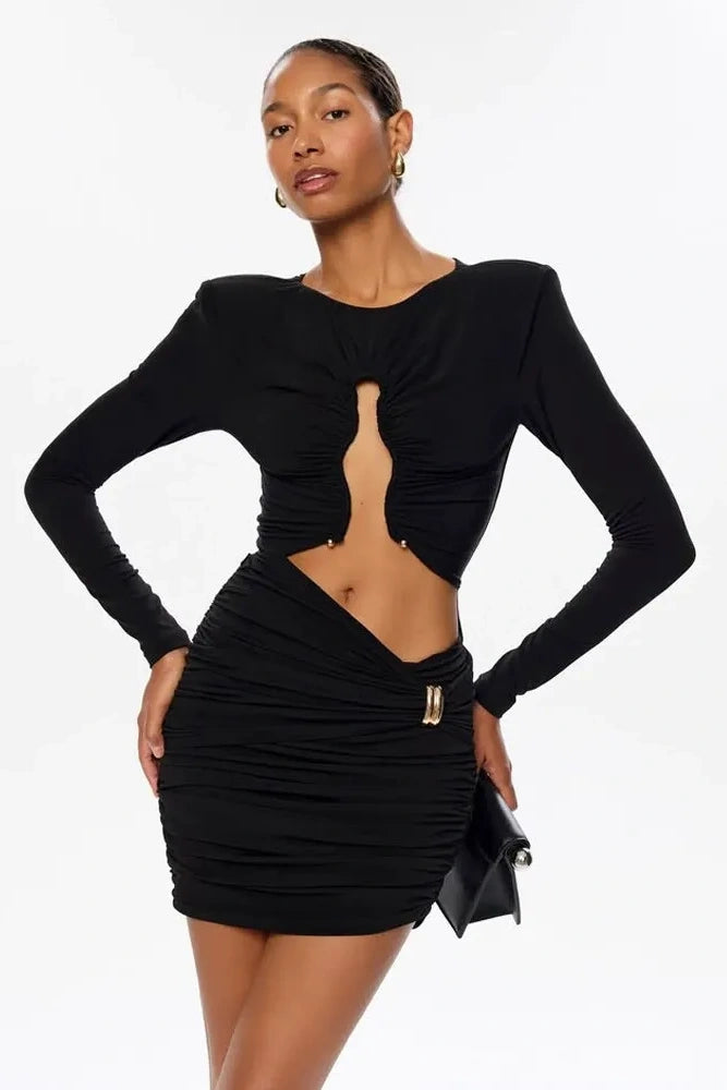 Zäitlos an elegant A-Linn Maxi-Kleed aus kombinéiertem Tüll