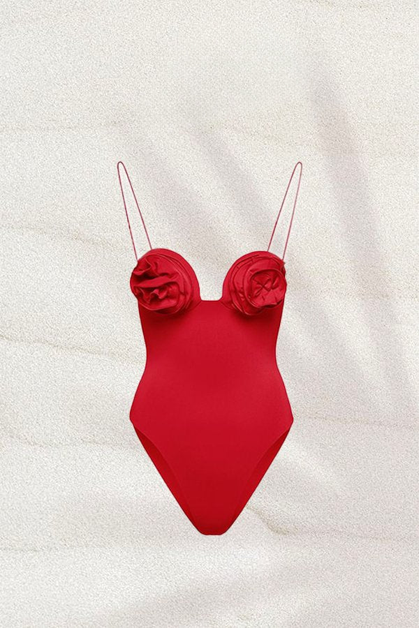 Joyce Strappy Flower Badset i två delar