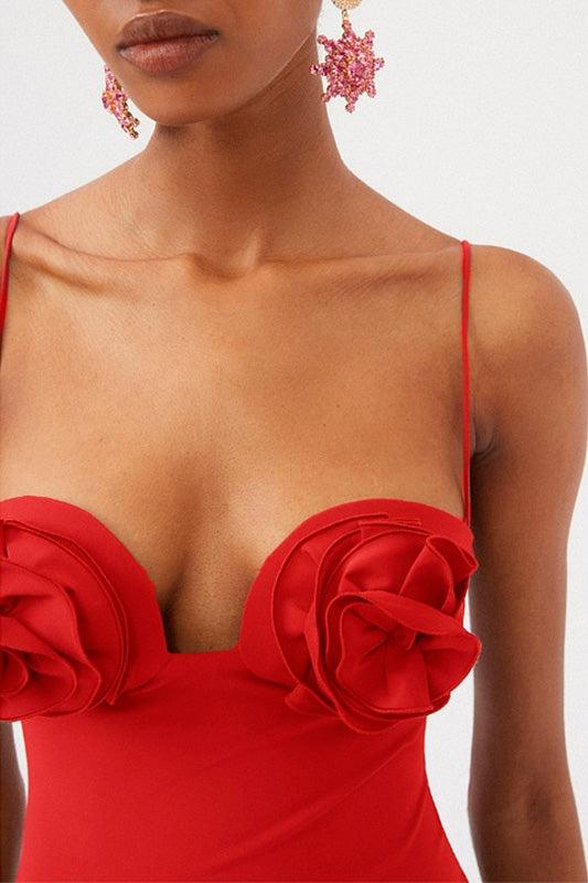 Joyce Strappy Flower Badset i två delar