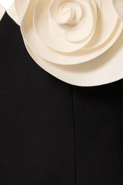 Myrna Flower Crepe Miniklänning