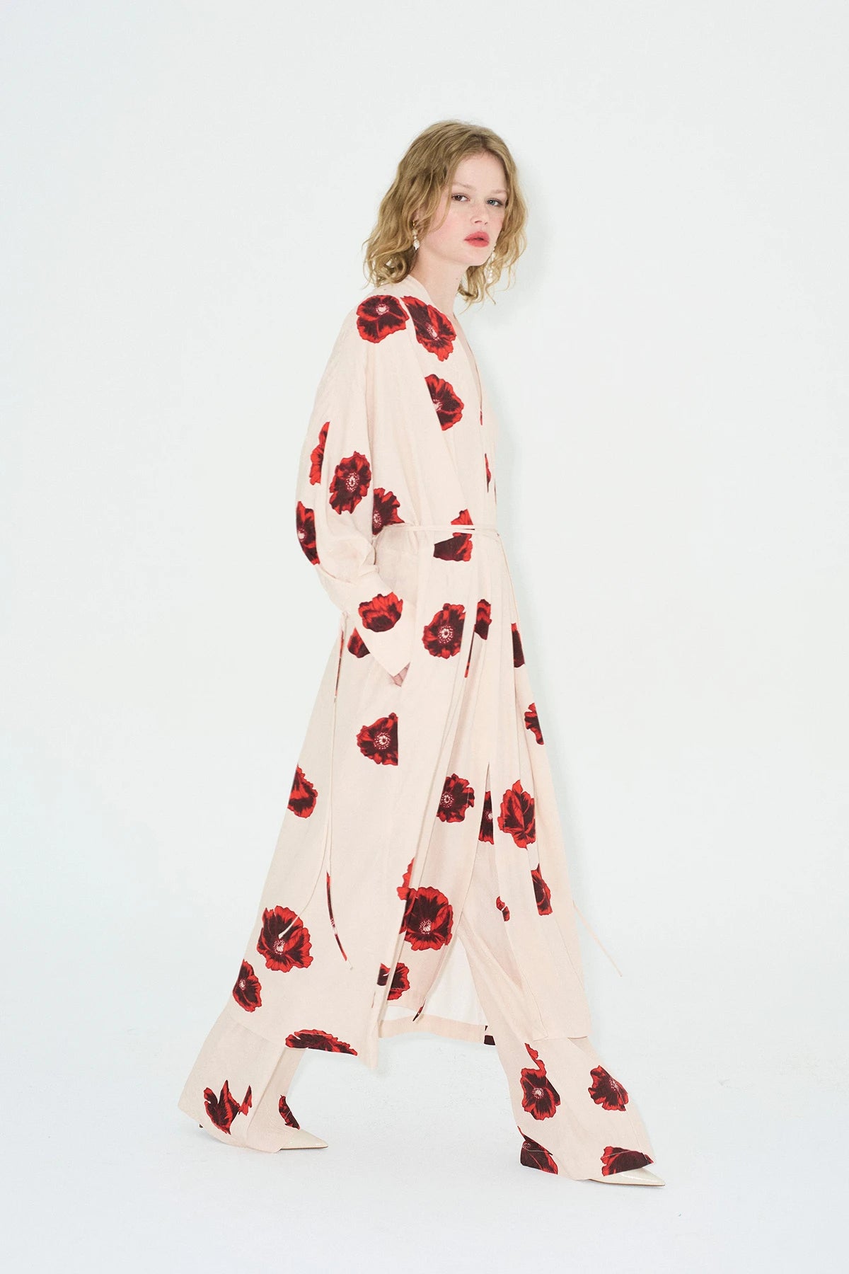 Lucinda Tek Omuz Maxi Kayık Elbise