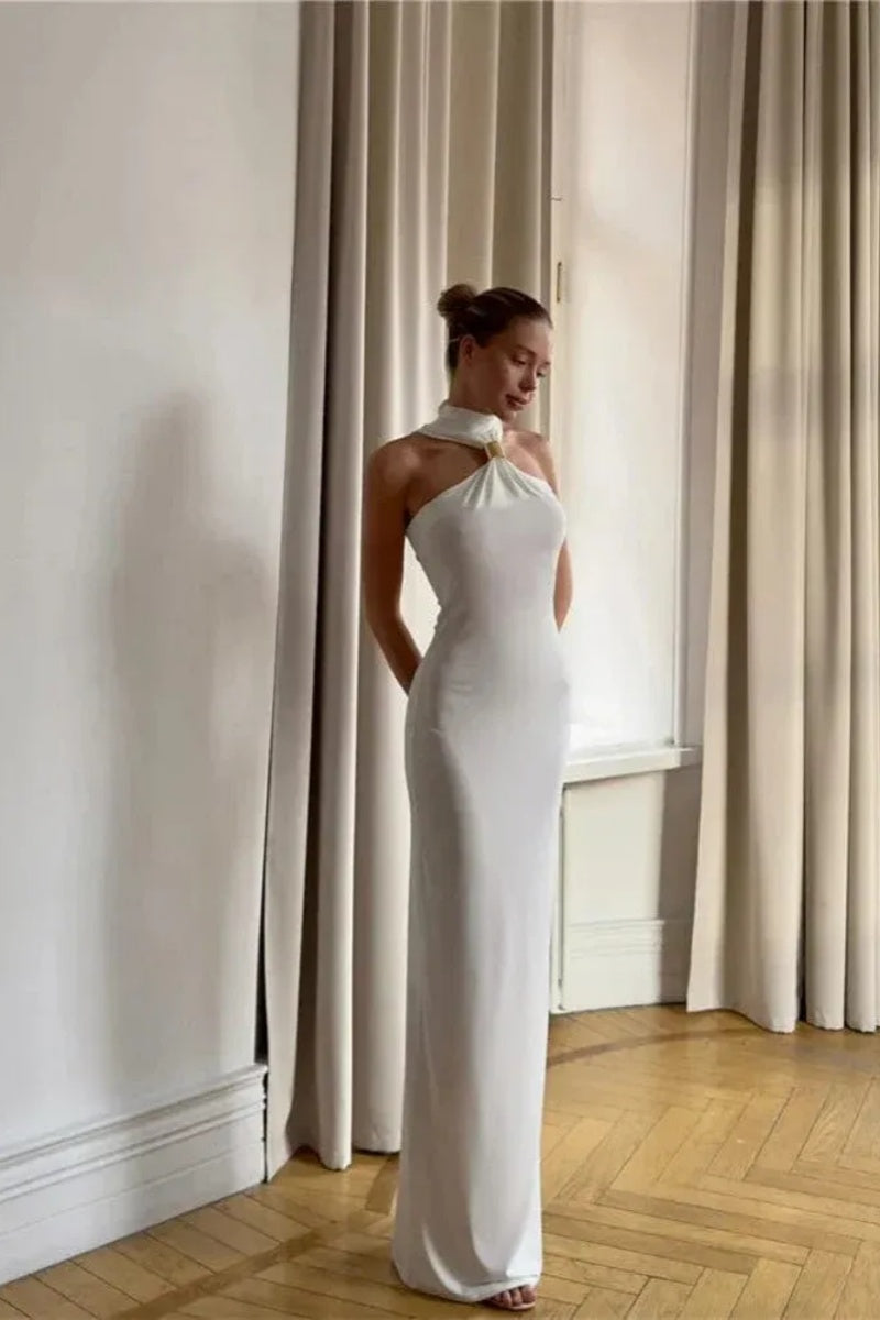 Sexy Off-shoulder Long Evening Maxi Dress