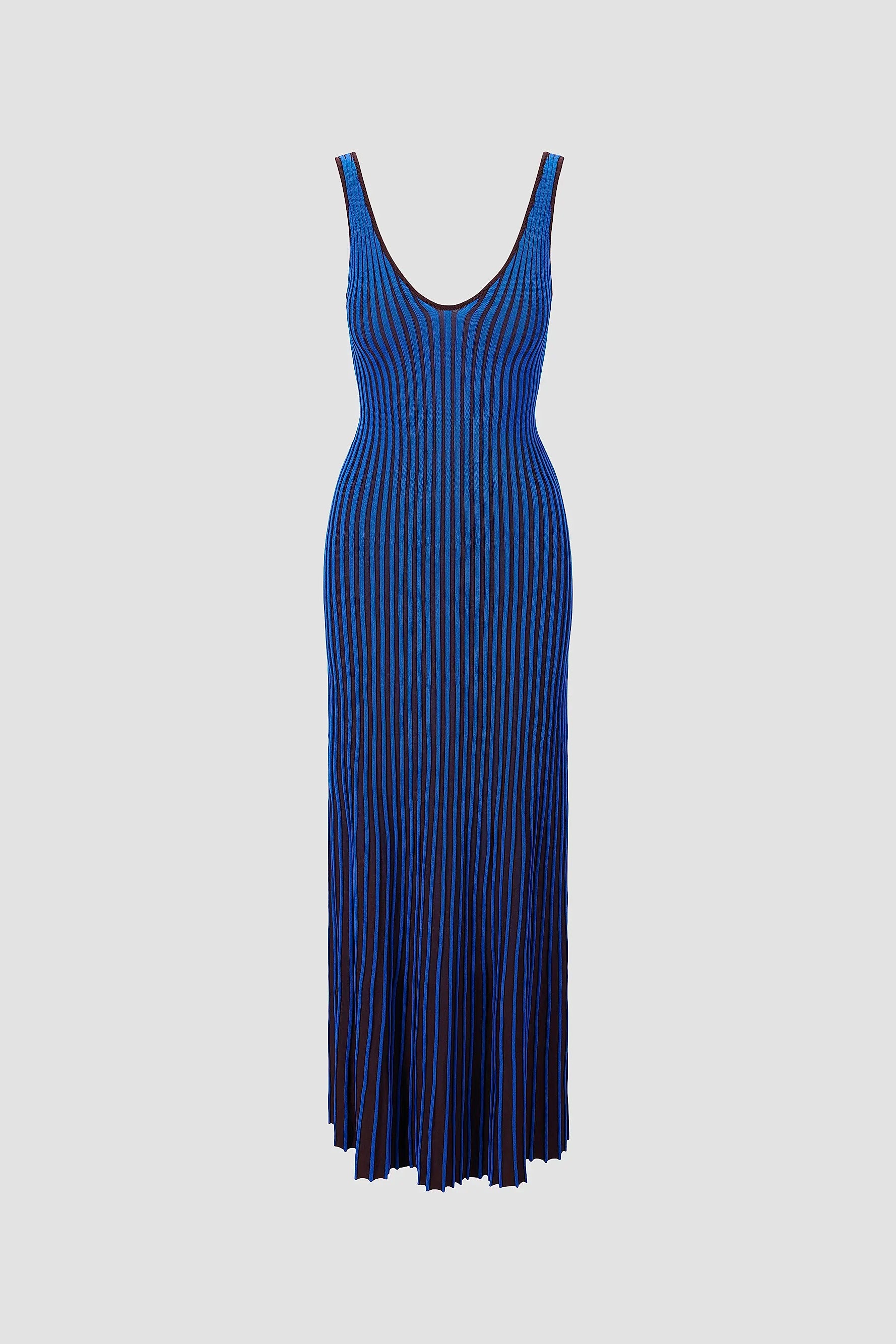 Skládané maxi šaty Belle Gradient