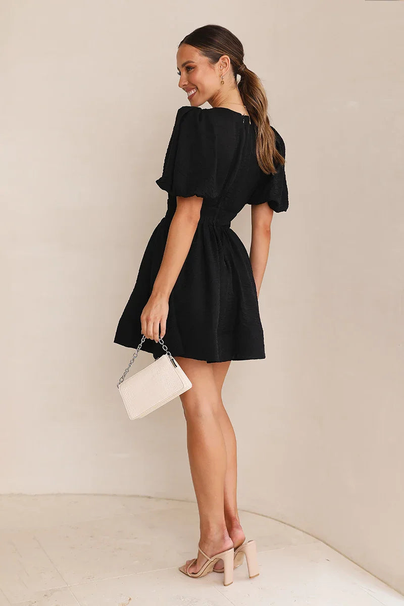 Rochie Mini Erin - Neagra