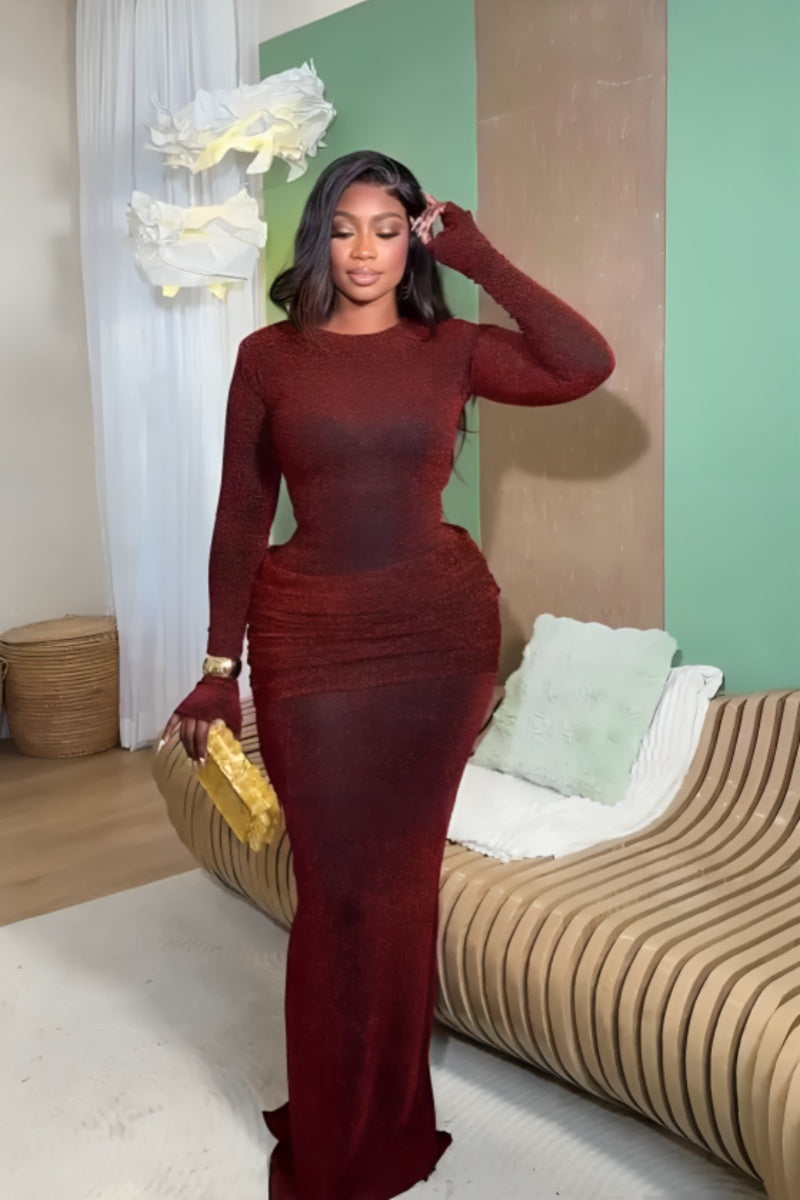 Sparkling Elegant Maxi Dress