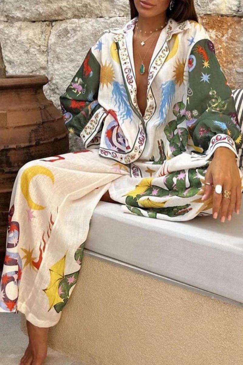 Jedinečný set košile a elastického pasu kalhot