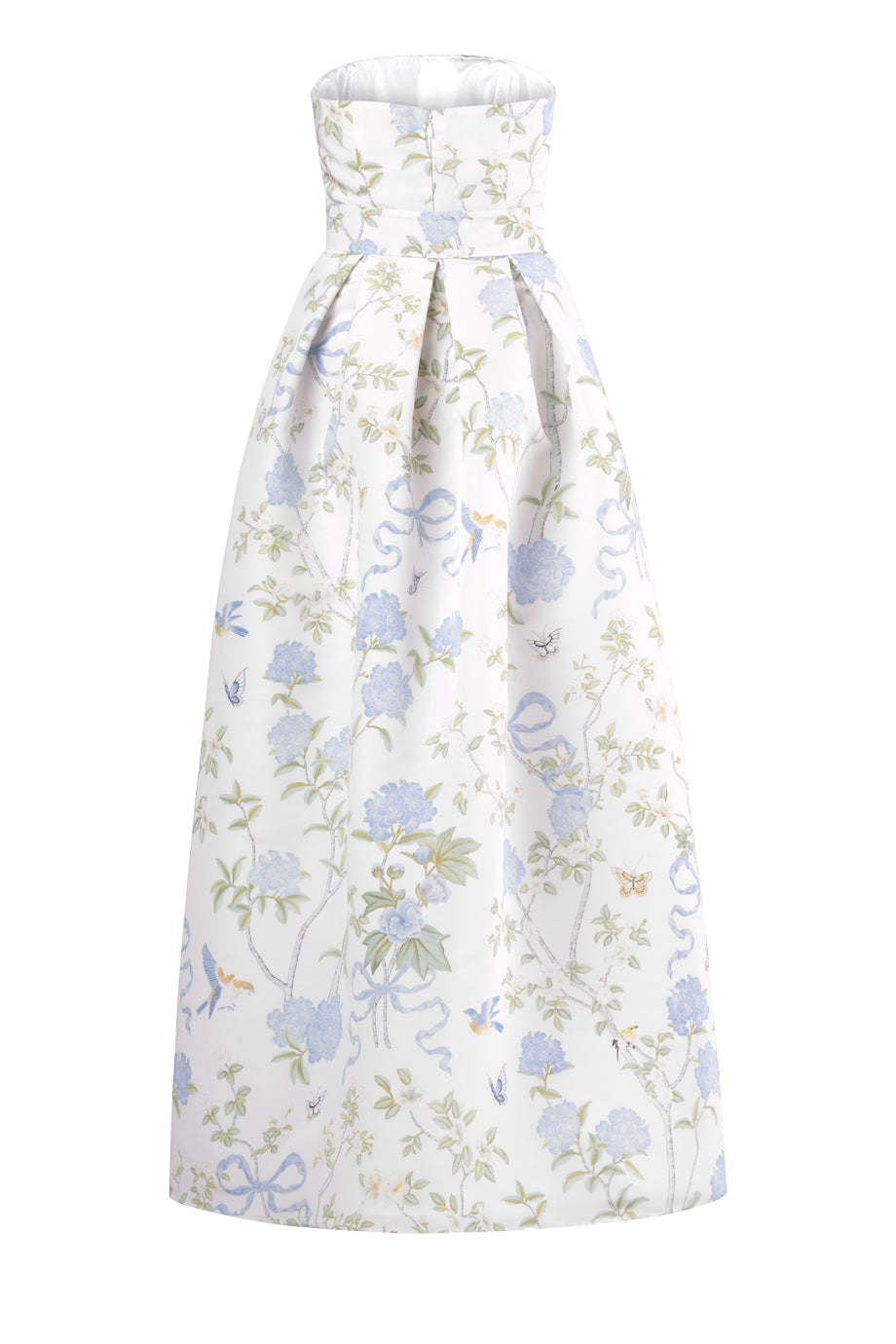 Elizabeth Butterfly Flower Maxi Dress