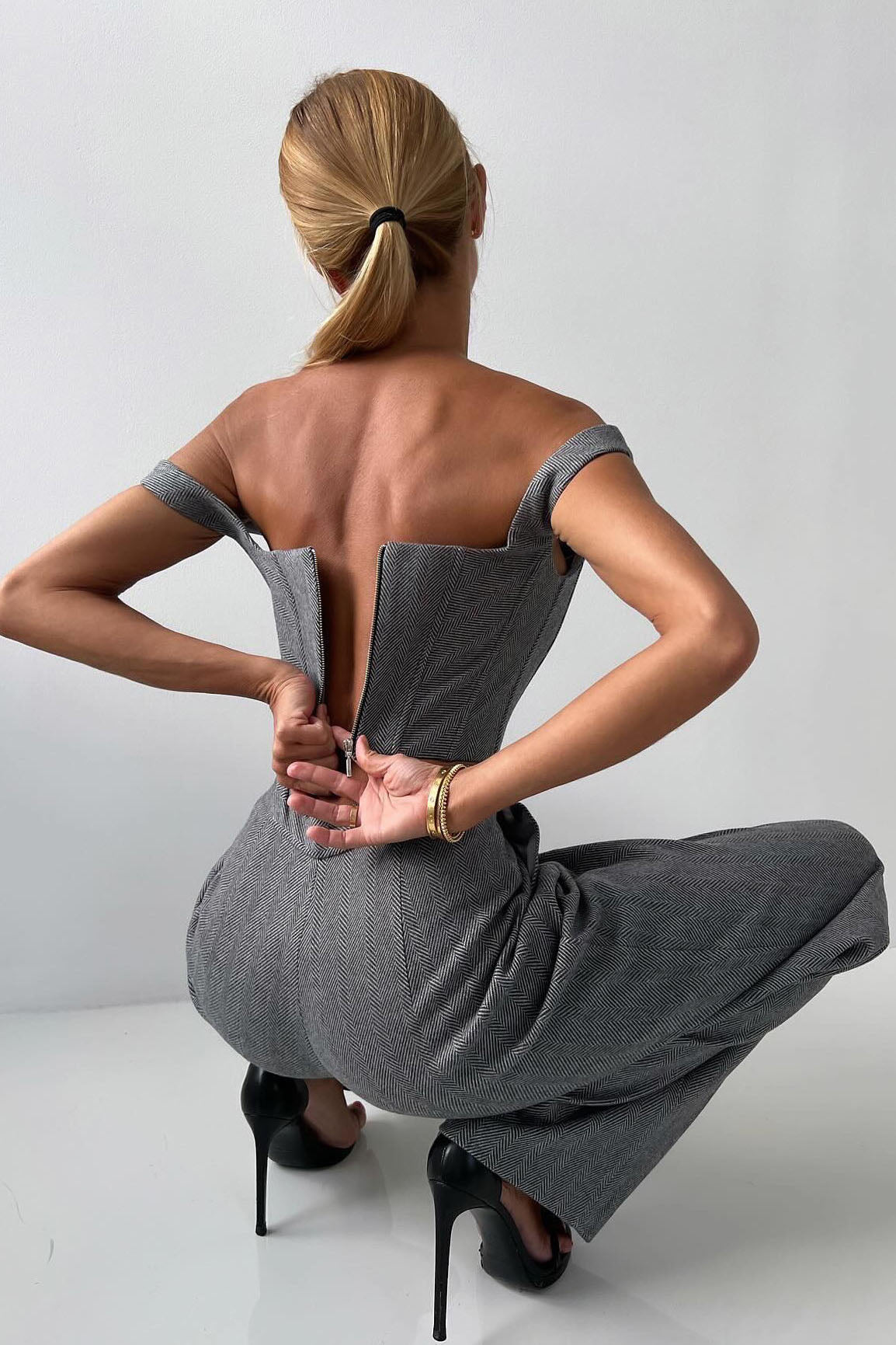 Professional Belted Suit