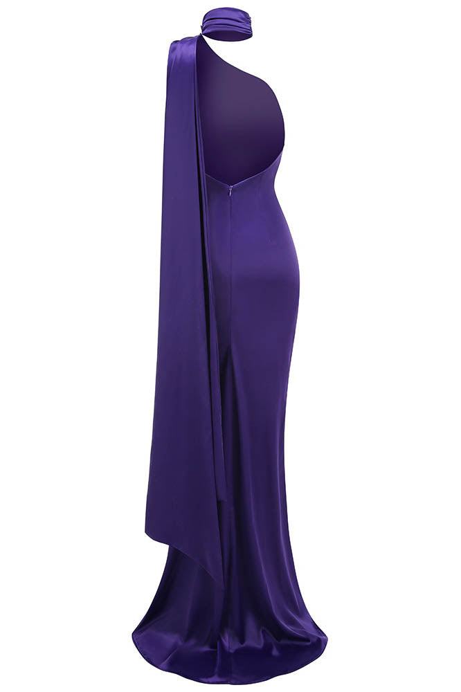 Robe Lilas au Clair de Lune