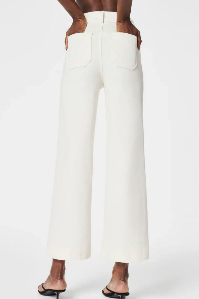 Jean microflare taille haute allongeant