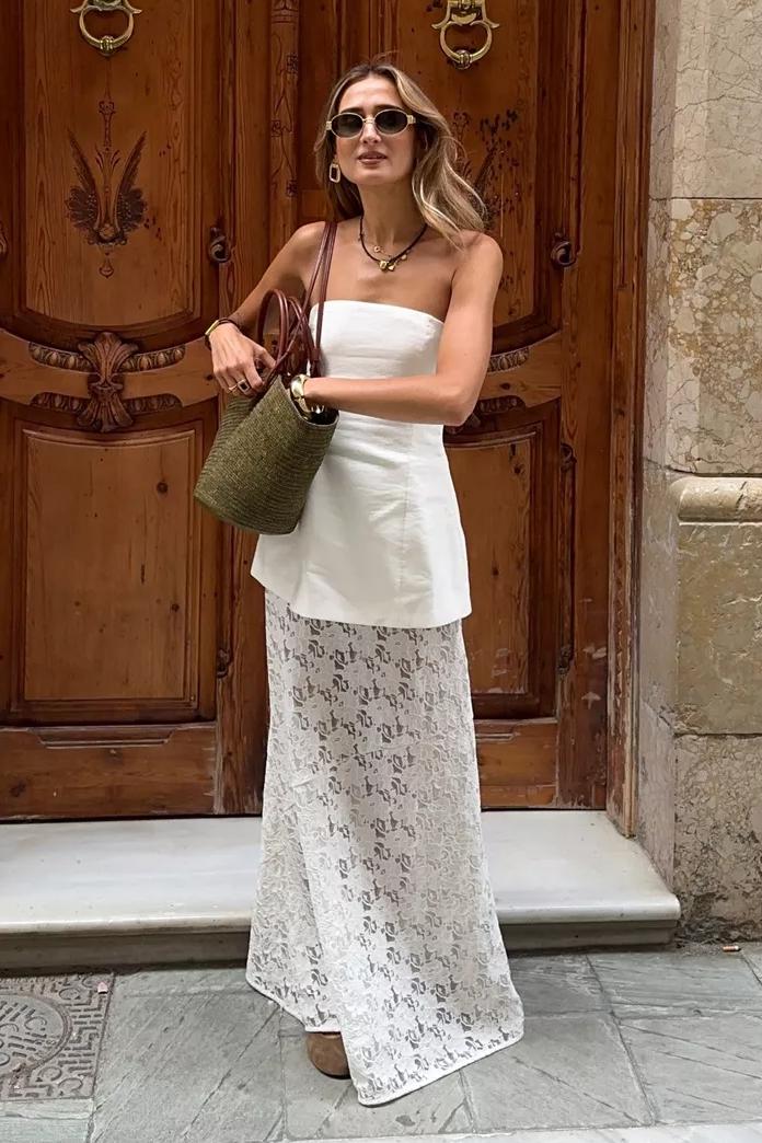 Luca Lace Skirt Set