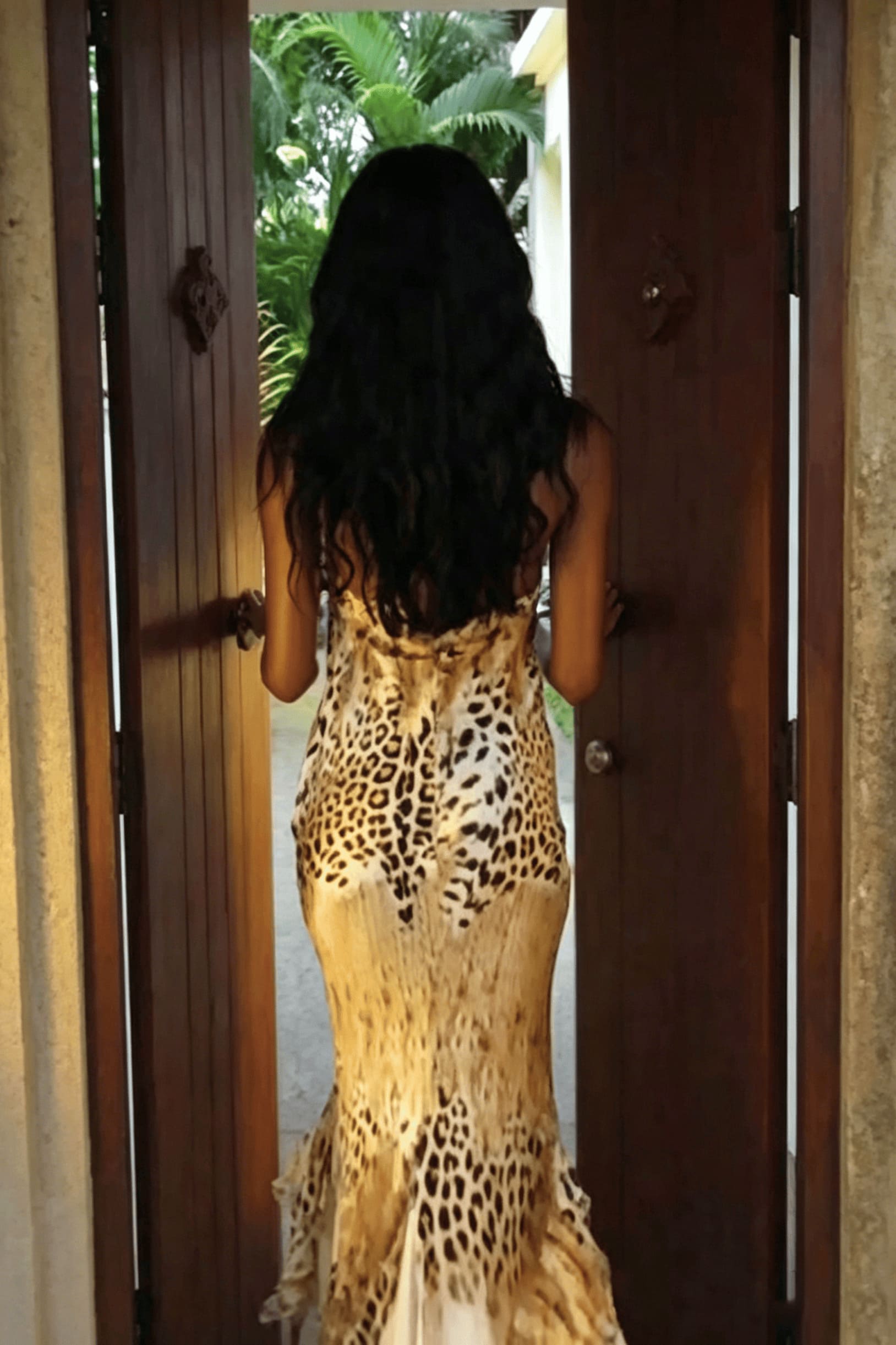 Smaragd Kente Royalty Nederdel Sæt