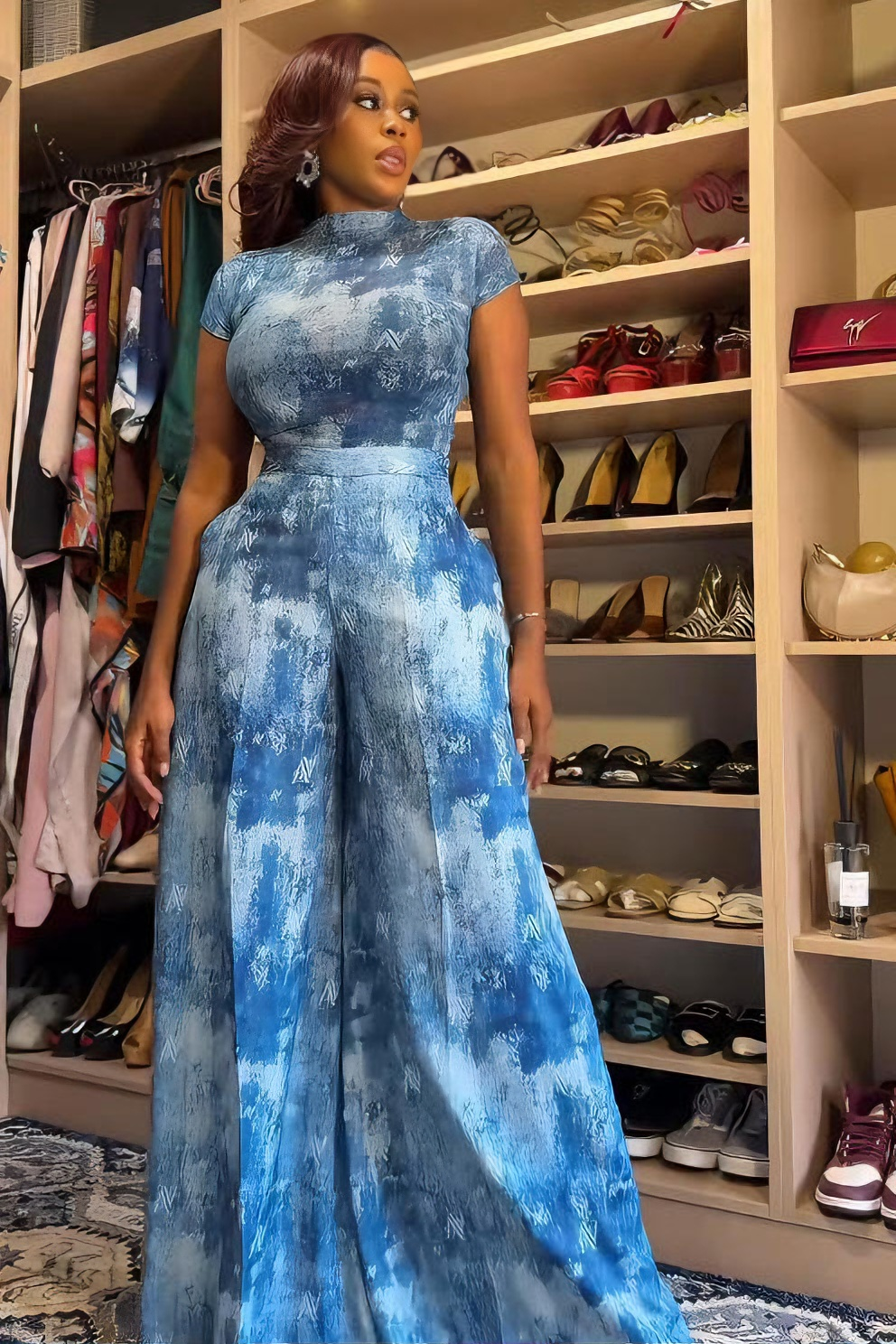 Arctic Dye Luxury Pants Set