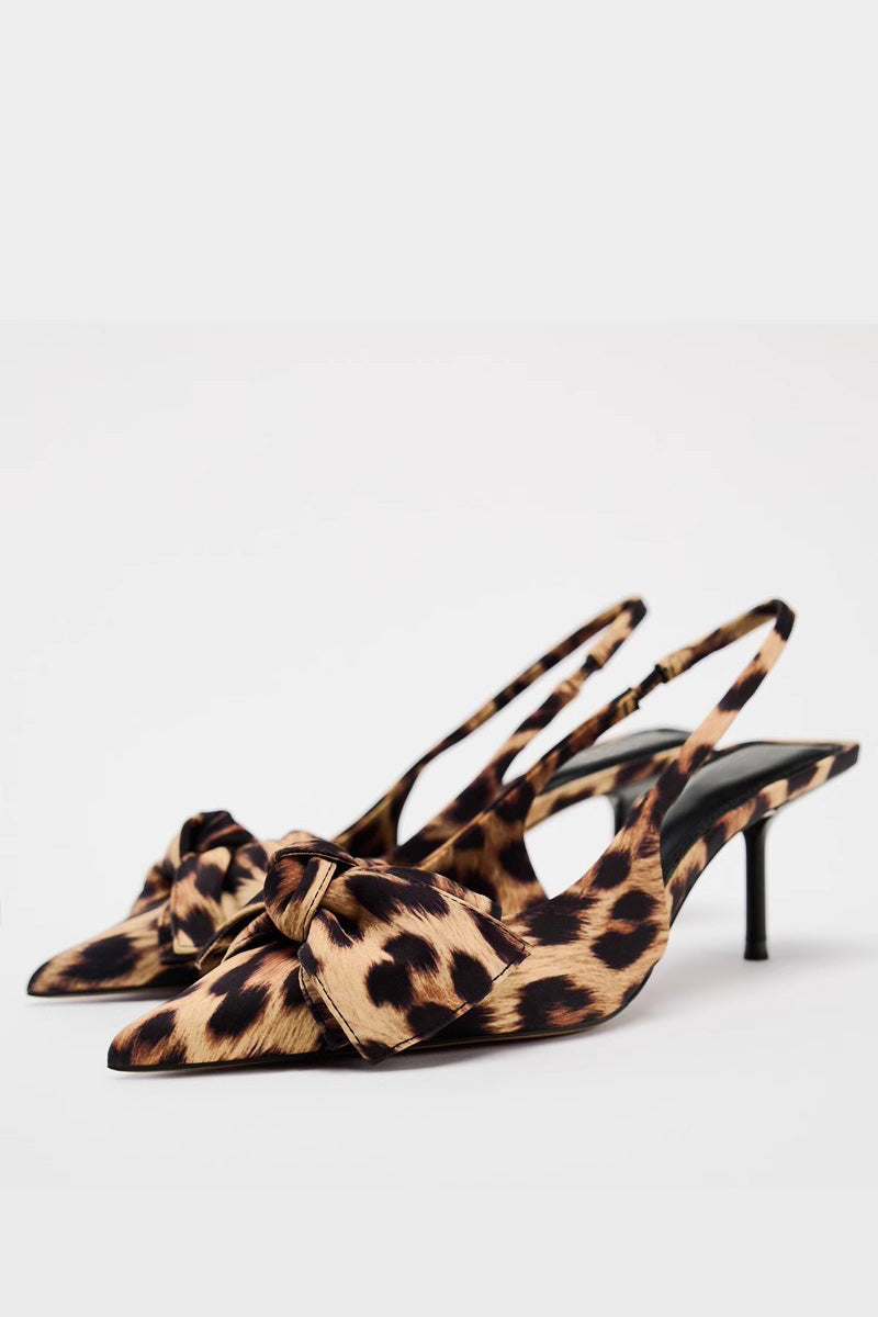 Leopard Print High Heels