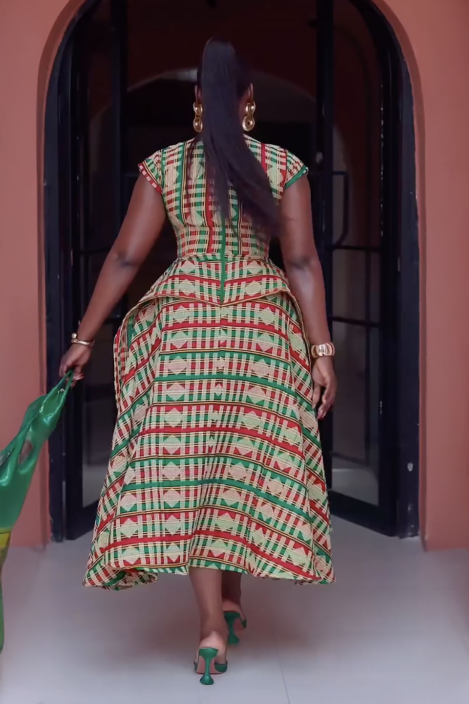 Royal Kente Majesty Maxi Dress