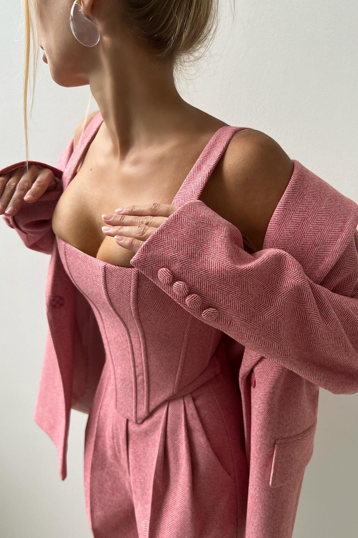 Professional Belted Suit