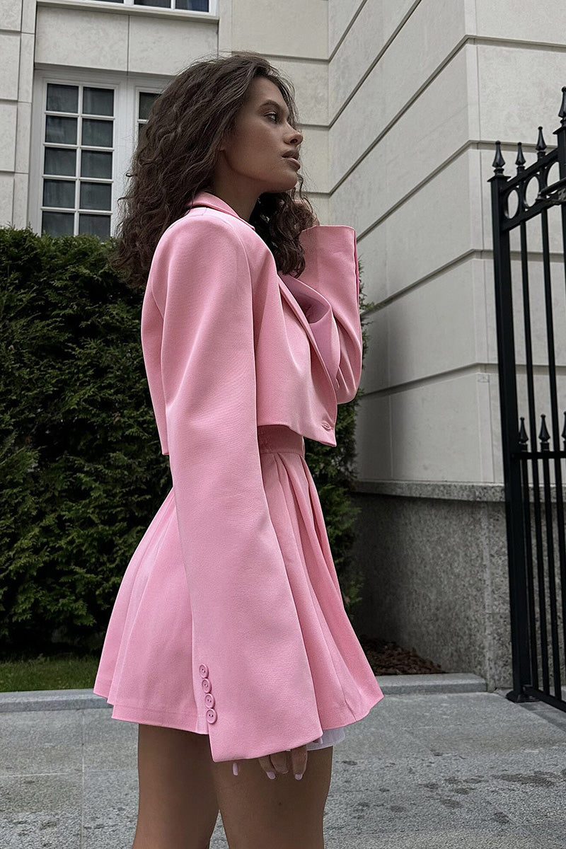 티아 미니 드레스 - 화이트