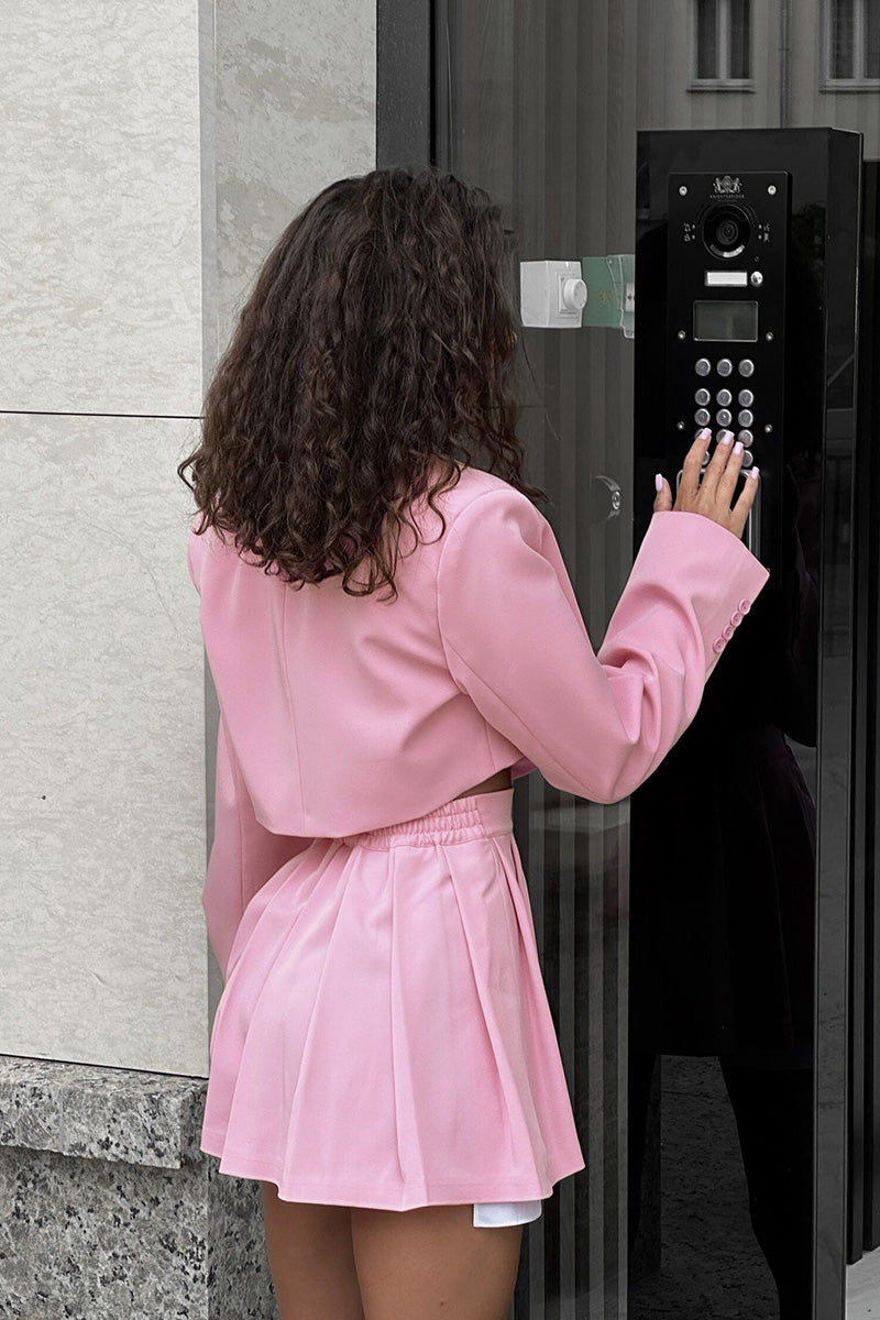 티아 미니 드레스 - 화이트