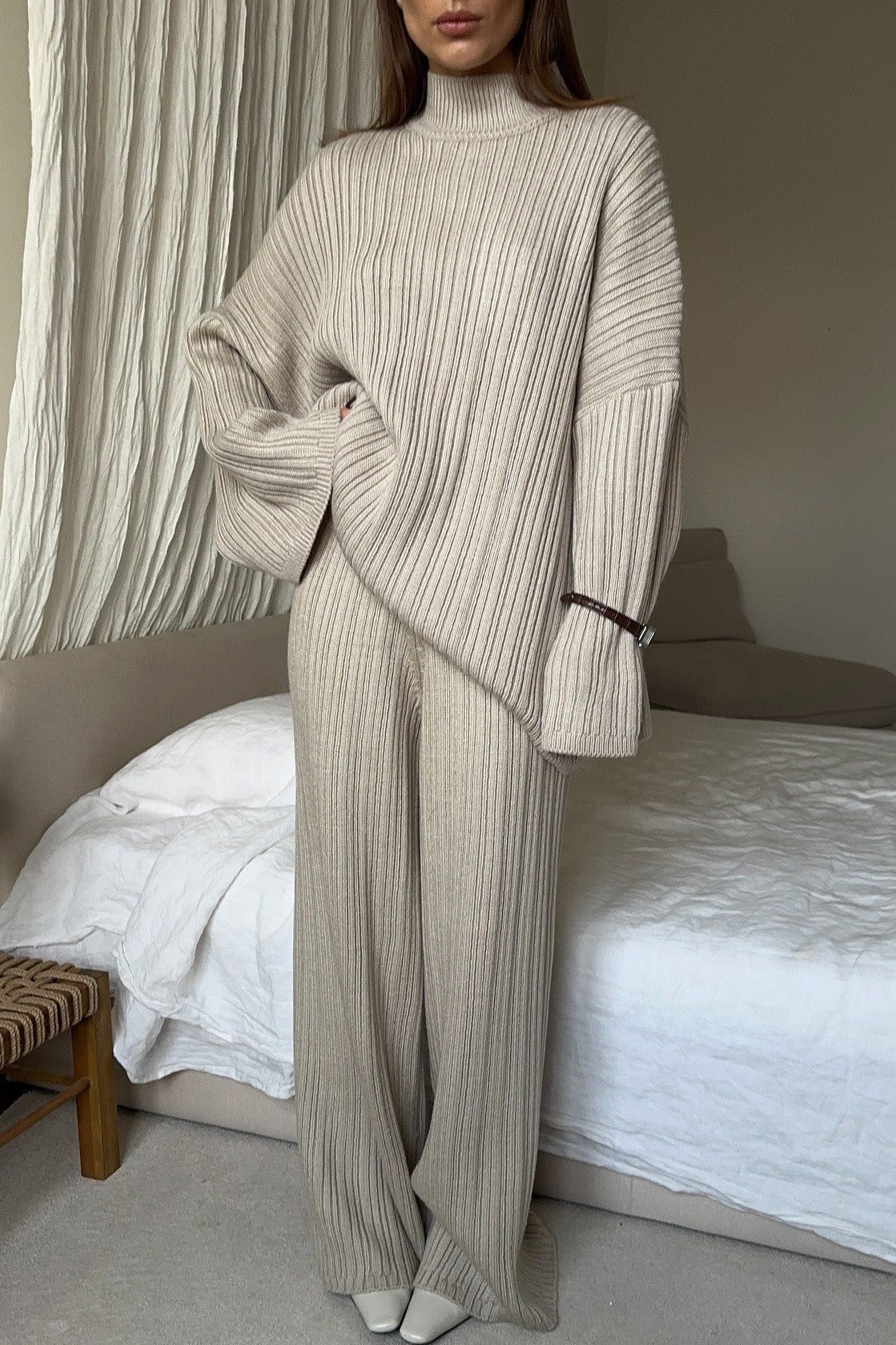 Lucinda One-Shoulder Maxi Slip Dress